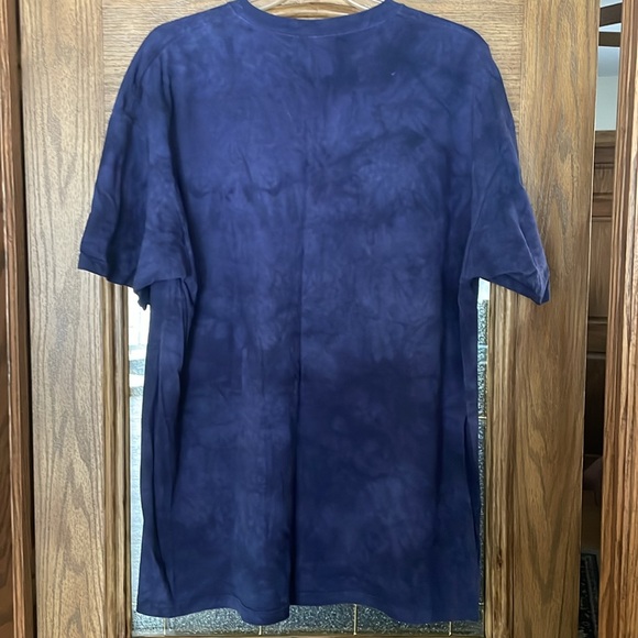 Dark blue angel with arrow fall tie dye t shirt - Picture 3 of 8